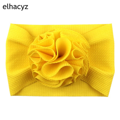 Sweet Flower Headband Children Turban Infant Hat