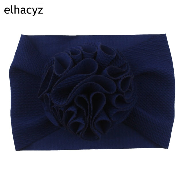 Sweet Flower Headband Children Turban Infant Hat