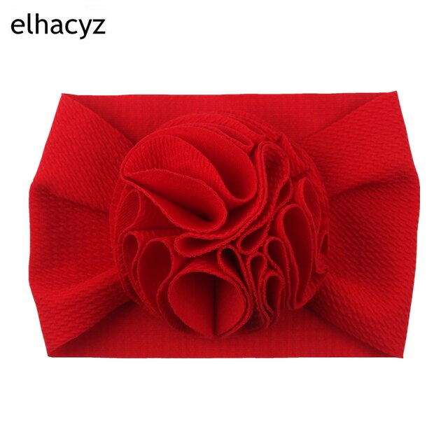 Sweet Flower Headband Children Turban Infant Hat