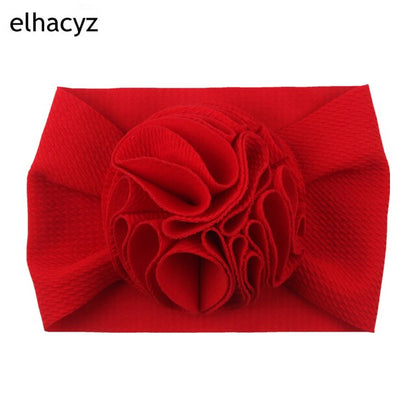 Sweet Flower Headband Children Turban Infant Hat