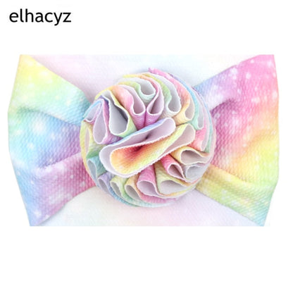 Sweet Flower Headband Children Turban Infant Hat