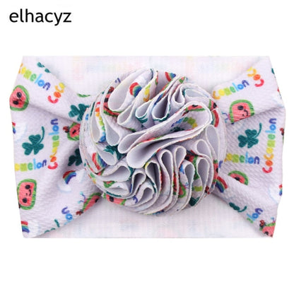 Sweet Flower Headband Children Turban Infant Hat