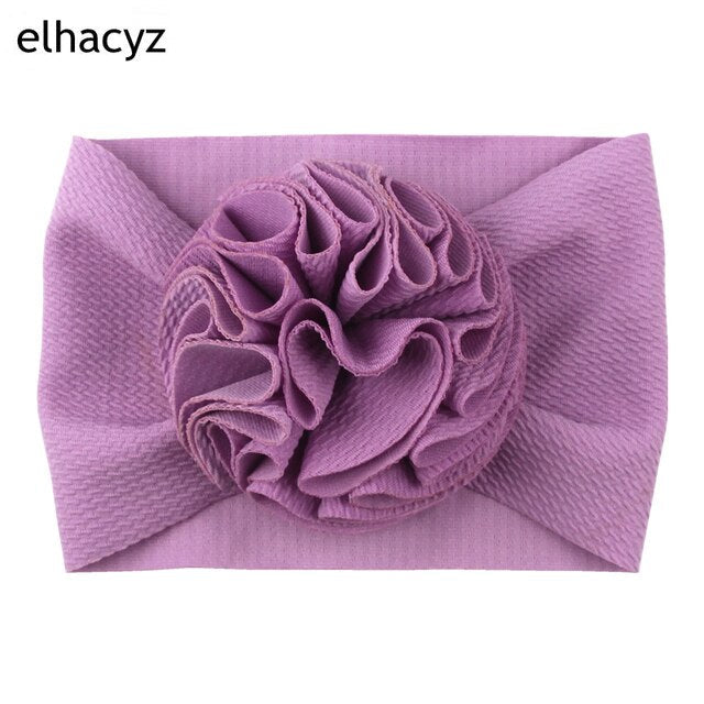 Sweet Flower Headband Children Turban Infant Hat