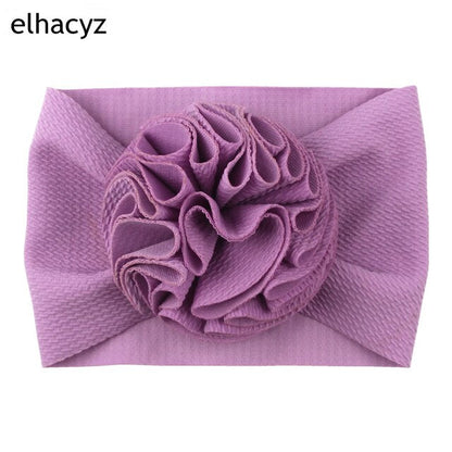 Sweet Flower Headband Children Turban Infant Hat
