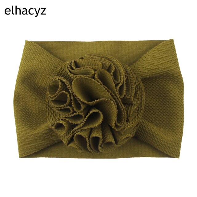 Sweet Flower Headband Children Turban Infant Hat