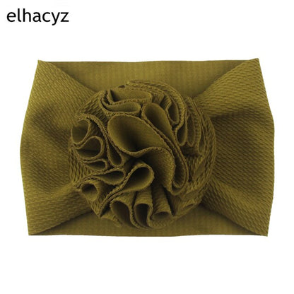 Sweet Flower Headband Children Turban Infant Hat