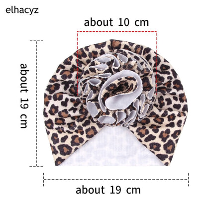 Sweet Flower Headband Children Turban Infant Hat