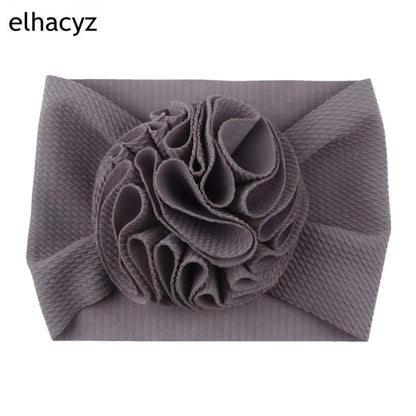 Sweet Flower Headband Children Turban Infant Hat