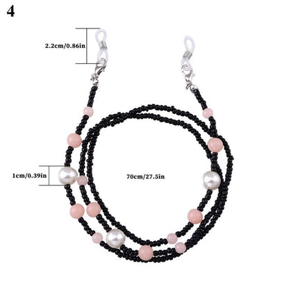 Raibow Color Beaded Glasses Chain