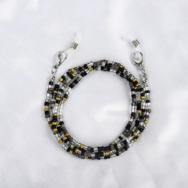 Raibow Color Beaded Glasses Chain