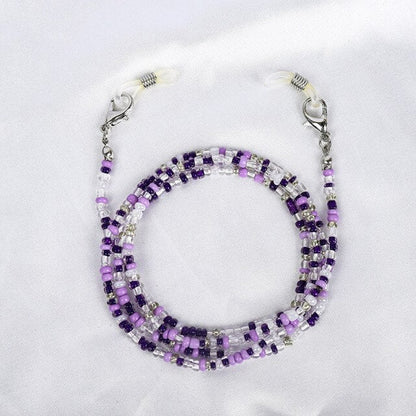 Raibow Color Beaded Glasses Chain