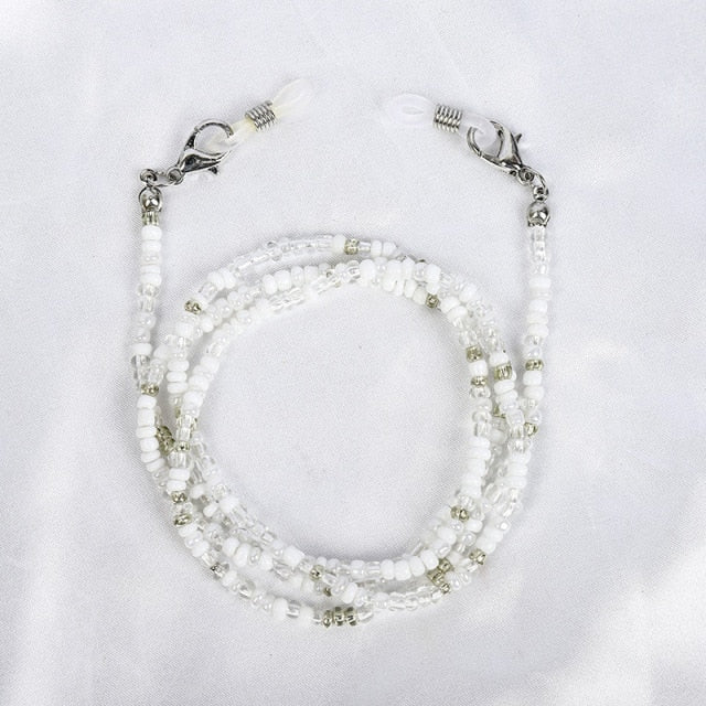 Raibow Color Beaded Glasses Chain