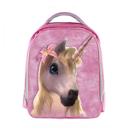 Girls Majestic Unicorn Print Backpack
