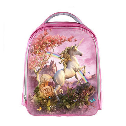 Girls Majestic Unicorn Print Backpack