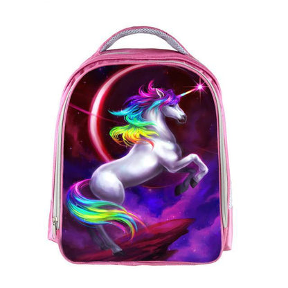 Girls Majestic Unicorn Print Backpack