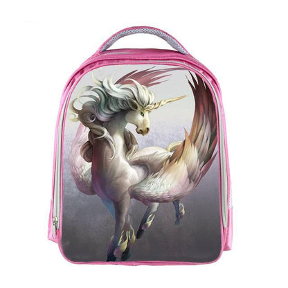 Girls Majestic Unicorn Print Backpack