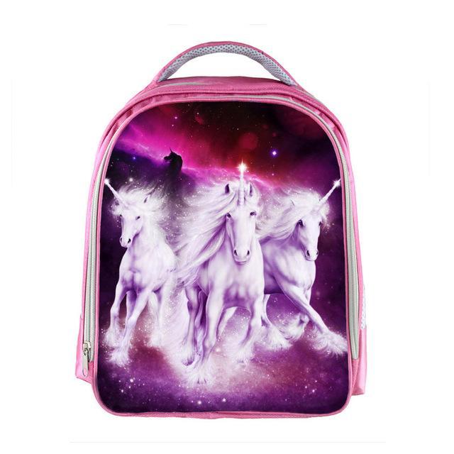 Girls Majestic Unicorn Print Backpack
