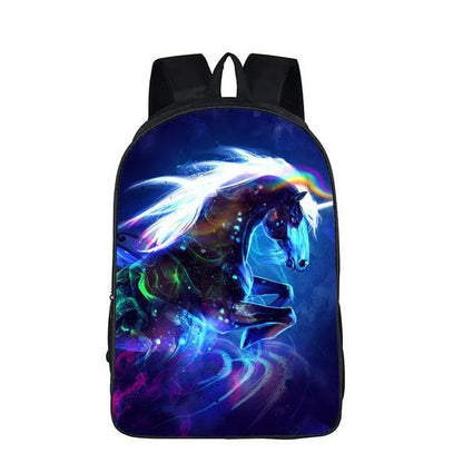 Majestic Unicorn Print Backpack
