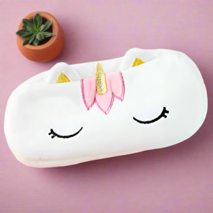 Cute Plush Baby Unicorn Pencil Bag Case