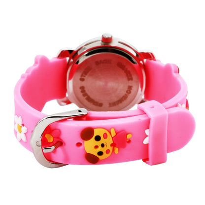 Educational Cute Bear Girl's Watch