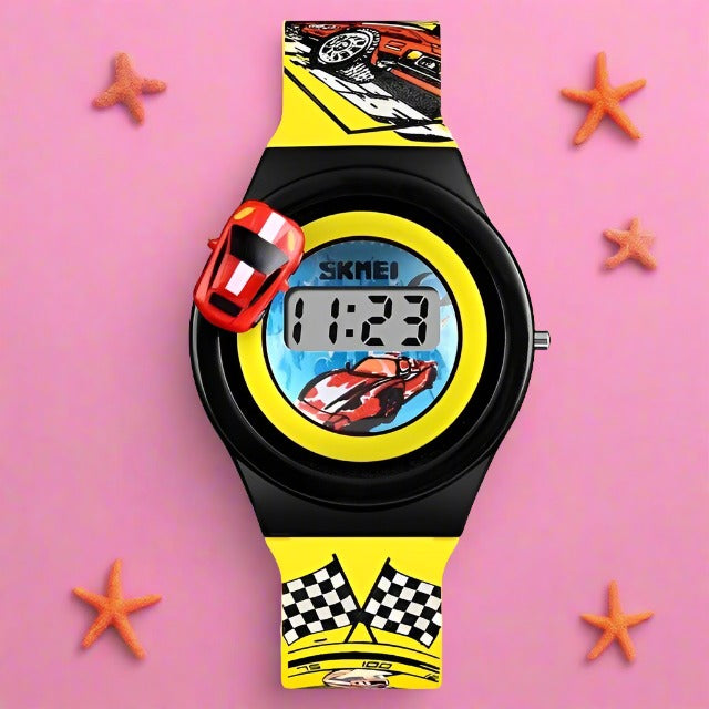 Boy's Racing Car Watch