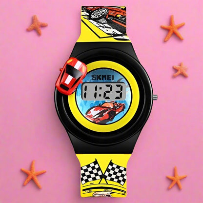 Boy's Racing Car Watch