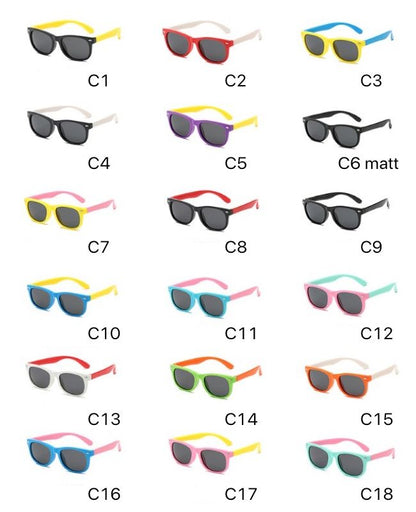 Kids Rainbow Lens Polarized Sunglasses.