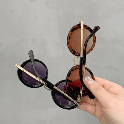 Unisex Kids Retro Round Goggles/ Sunnies.