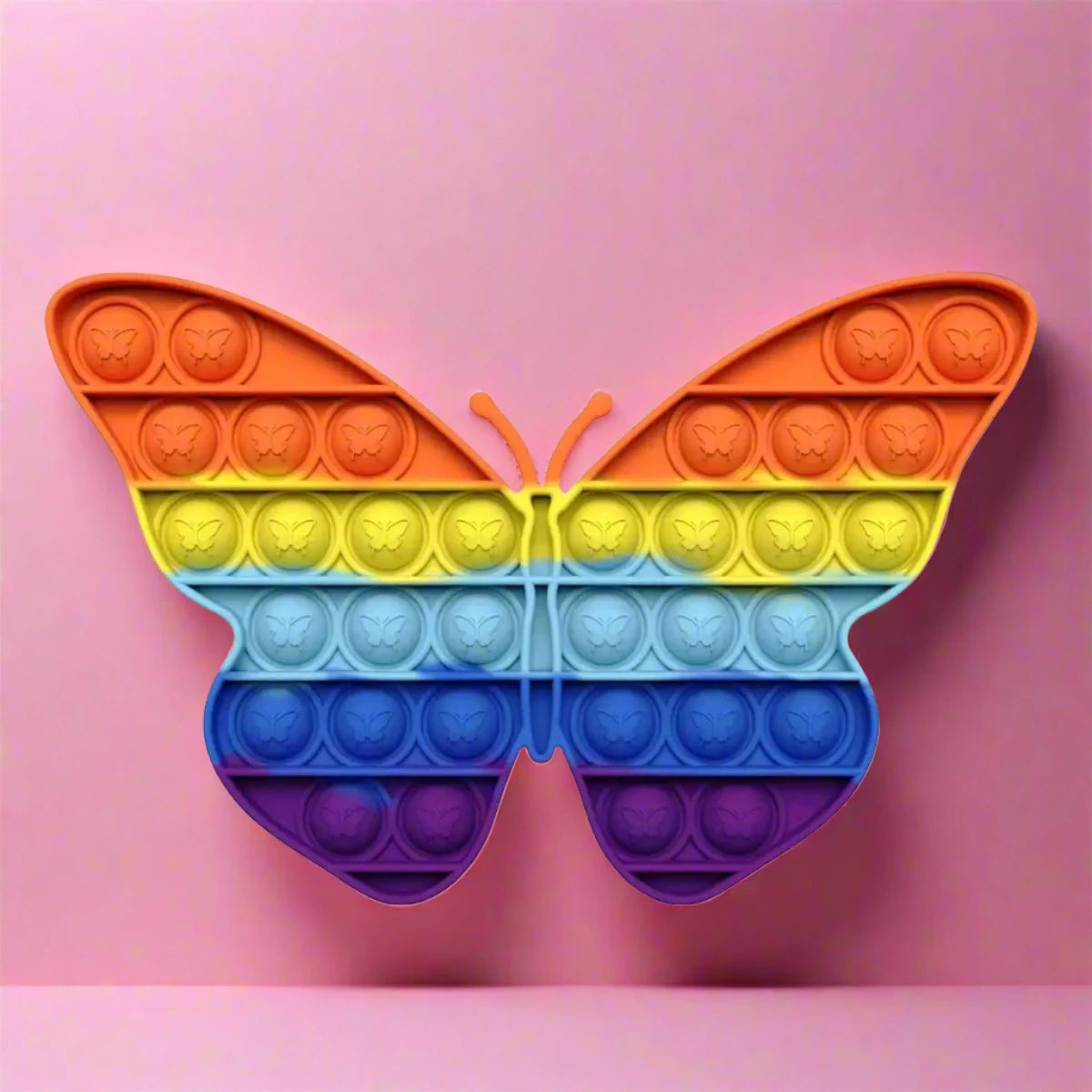Rainbow Butterfly Pop It