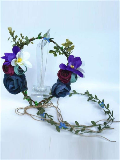 Girls Rapunzel Inspired Flower Halo