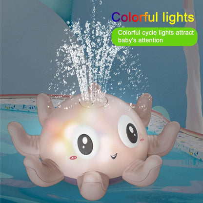 Spray Water Octopus Bath Toy