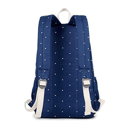 Dabbing Unicorn Canvas Backpack