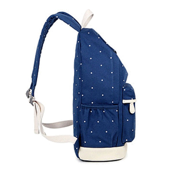 Dabbing Unicorn Canvas Backpack