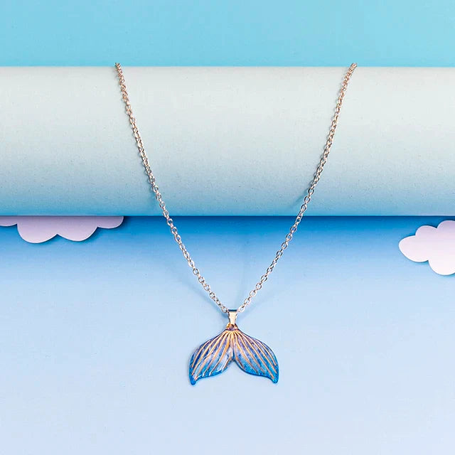 Girls Mermaid Fishtail Necklace