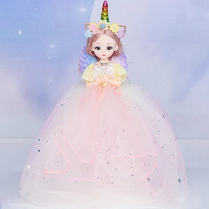 Cute Unicorn Princess Doll