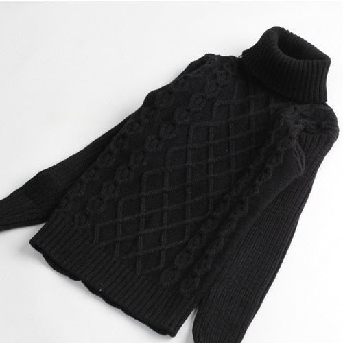 Knitted Turtleneck Sweater