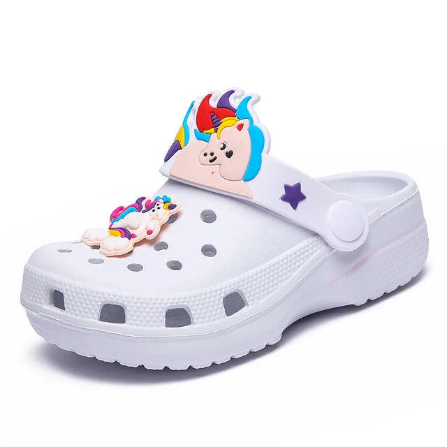 Kids Unicorn Crocs