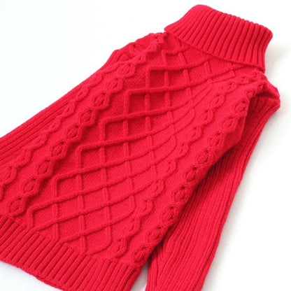Knitted Turtleneck Sweater