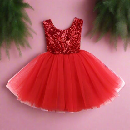 Sequins Tutu Party Dress