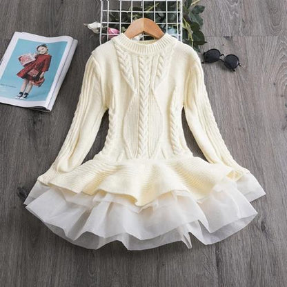 Knitted Flare Dress - 1LoveBaby Store
