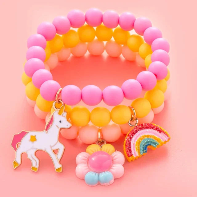 Beaded Unicorn Bracelet Set