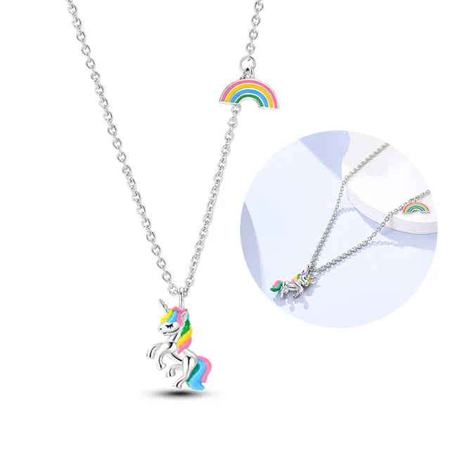Unicorn Rainbow Necklace