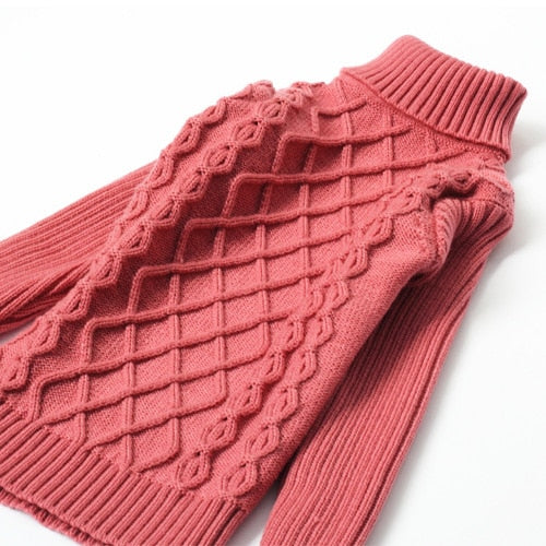 Knitted Turtleneck Sweater