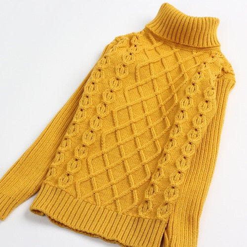 Knitted Turtleneck Sweater