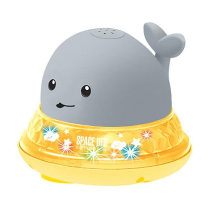 Whale Spray LED Water Toy with UFO Base - 1LoveBaby